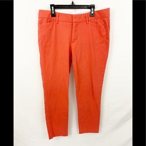 ❤️ 3/20 ANA Orange Chino Capri 8